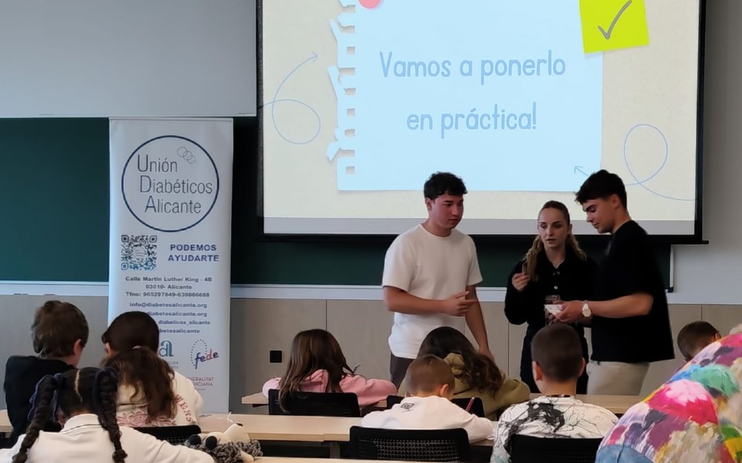(Español) Celebración en el campus de Sant Joan d’Alacant la segunda sesión de la Jornada Diabetes en Familia