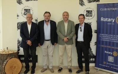 La Fundación Humanitaria de los Rotarios Españoles aporta 5.000 euros a la Cátedra Pedro Ibarra