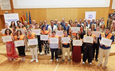 Graduación del alumnado del Certificado de Formación Permanente en Tareas Auxiliares de Tienda